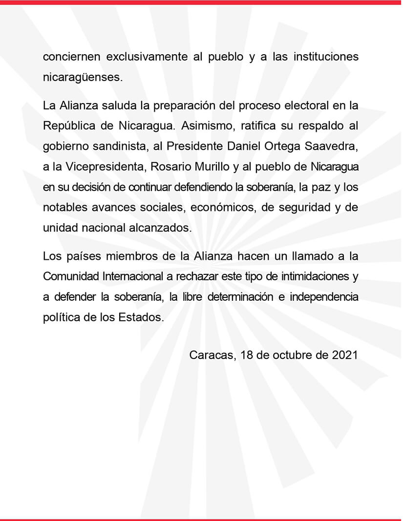 comunicado-alba-nicaragua